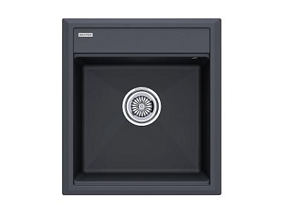 Мойка гранитная STEPIA-460, PM114651-AN, антрацит, 460х510, Paulmark