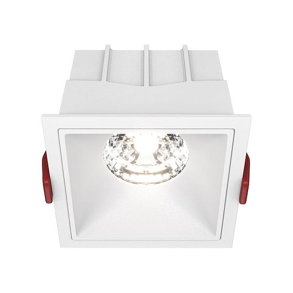 Встраиваемый светильник Maytoni Technical Alfa LED DL043-01-15W4K-SQ-W