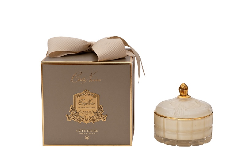 96CN-45015 Свеча ароматическая Светлая Ваниль (Blonde Vanilla) в вазе в упаковке 185 гр.