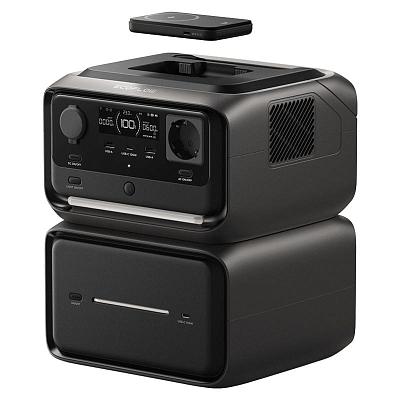 Портативная зарядная станция EcoFlow RIVER 3 Max Plus Wireless (858 Втч)