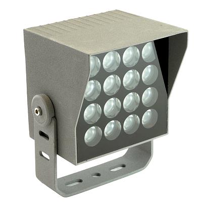 Светодиодный светильник ландшафтно-архитектурный Feron LL-897  AC220-240 25W красный IP66 квадрат