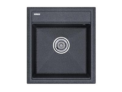 Мойка гранитная STEPIA-460, PM114651-DG, графит, 460х510, Paulmark