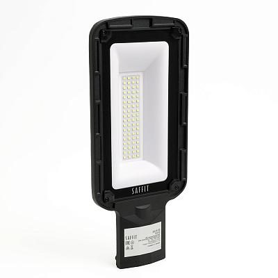 Светодиодный уличный консольный светильник SAFFIT SSL10-50 50W 5000K 230V, черный