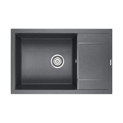 Мойка гранитная VERLASS PM317850-DG, графит, 780х500, Paulmark