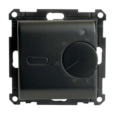 Терморегулятор механический для теплого пола (механизм), STEKKER GLS00-7117-05, 250В, 3500Вт, серия 