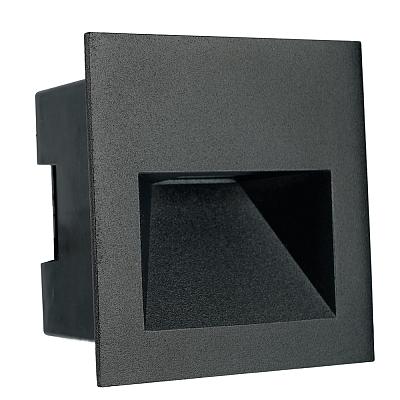 Светодиодный светильник Feron LN013-1 встраиваемый 3W 4000K, IP65, черный