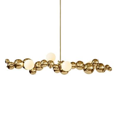 Люстра Delight Collection Bubbly 9518P gold/smoky