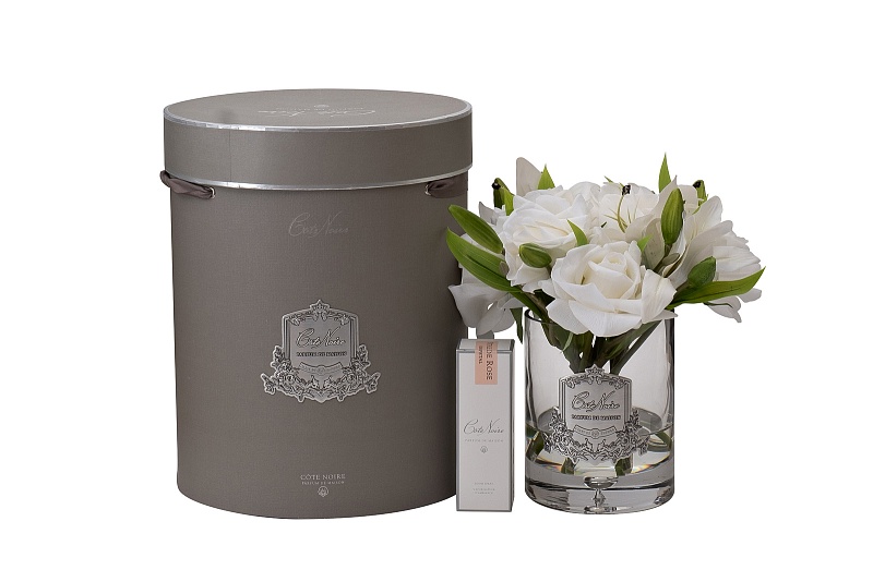 96CN-00006 Диффузор Розы+Лилии белые(Roses&LIlies), спрей Лепесток розы (Rose Petal) 2*10ml в упак.