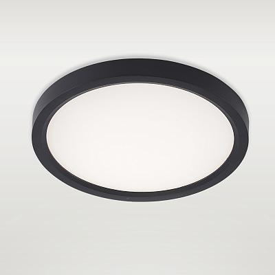 Светодиодный ультратонкий светильник люстра 10W, черный Natali Kovaltseva LED LAMPS 81114/1C