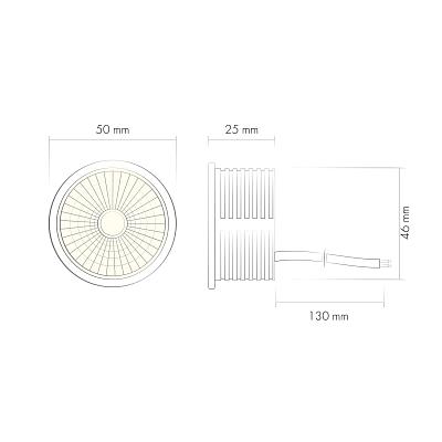 Лампочка Denkirs Slim Led DK4000-8W dim