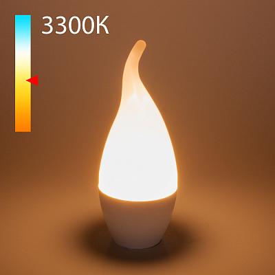 Светодиодная лампа "Свеча на ветру" CA37 6W 3300K E14 BLE1434 Elektrostandard 4690389173011