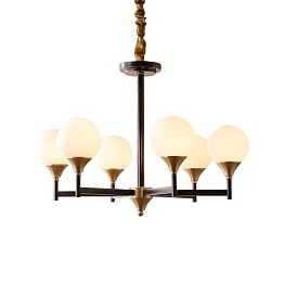 Люстра подвесная LED7 Future Lighting Loft Industry Modern - Finland Black Chandelier