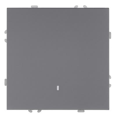 Выключатель 1-клавишный c индикатором (механизм), STEKKER, 250В, 10А, серия Эмили, RSW10-5101-10, пл