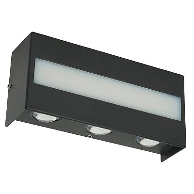 Светильник уличный светодиодный Feron DH902, 12W, 950Lm, 4000K, черный