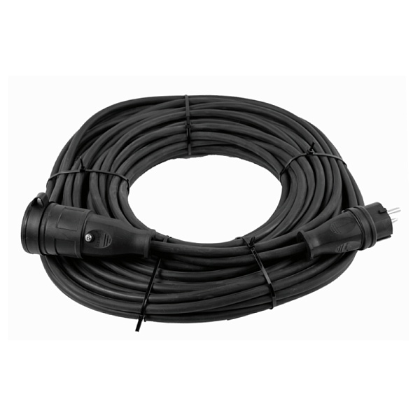 PRF03-31-50 Удлинитель-шнур 1-местный КГ с/з 3*1,5мм2, IP44, 50м, 16А, серия Professional