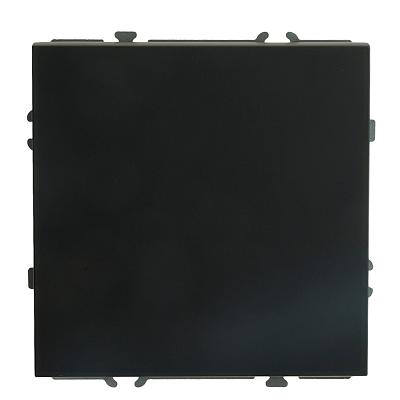 Переключатель 1-клавишный (механизм), STEKKER, 250В, 10A, серия Эмили, RSW10-5105-05, черный уголь, 