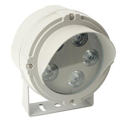 Светодиодный светильник ландшафтно-архитектурный Feron LL-700  85-265V 7W красный IP65