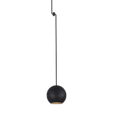 Светильник подвесной для CIRCLE System, Apple, 8,5Вт, 3000К, черный, провод черный DL18445WW8W1SB