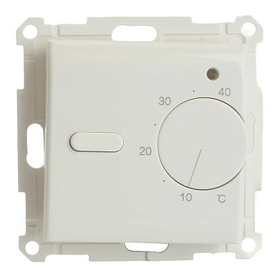 Терморегулятор механический для теплого пола (механизм), STEKKER GLS00-7117-01, 250В, 3500Вт, серия 