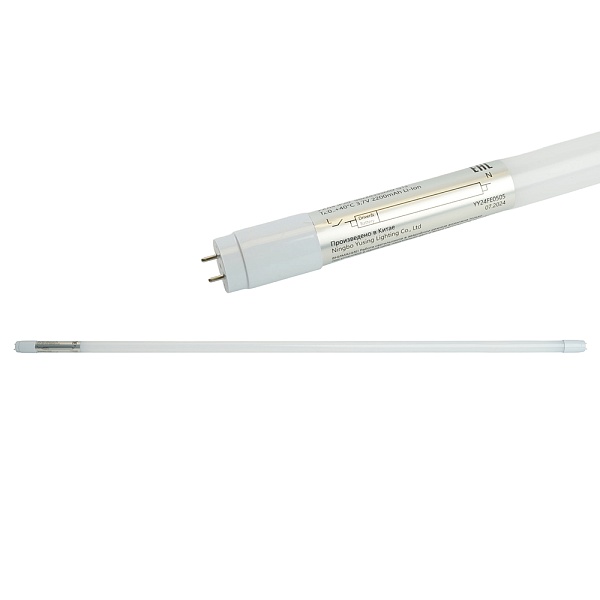 Светильник аккумуляторный, 18W G13 AC/DC (литий-ионная батарея), белый, EL117