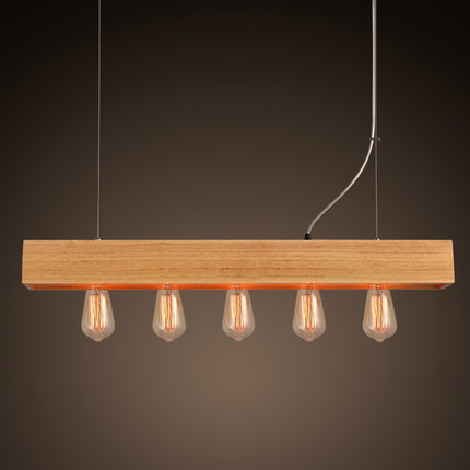 Подвесной светильник Loft Wooden Lighting Line Pendant Loft Concept 40.397.MT.BL.T1B