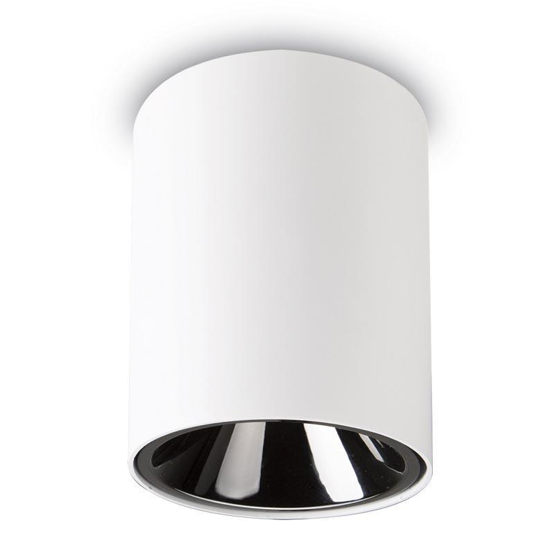 Потолочный светодиодный светильник Ideal Lux Nitro 10W Round Bianco