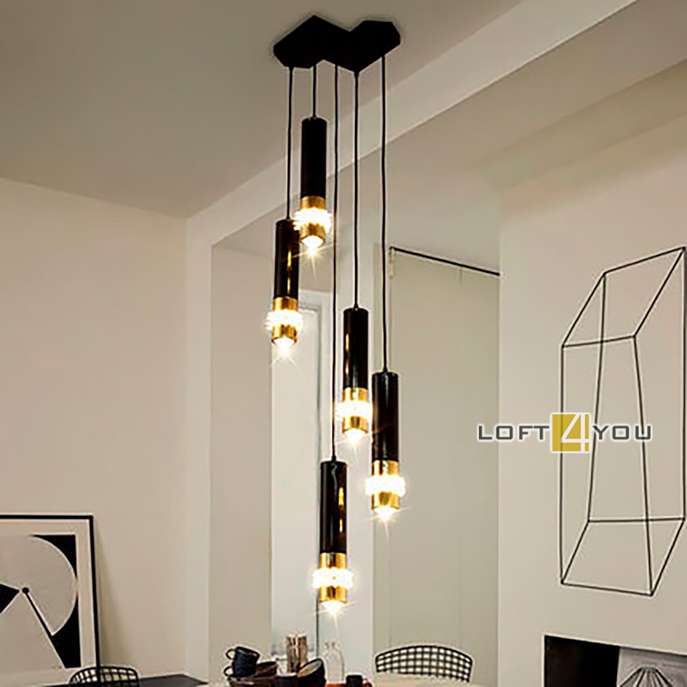 Светильник лофт Design Luxury Crystal Pendant Loft4You L02125