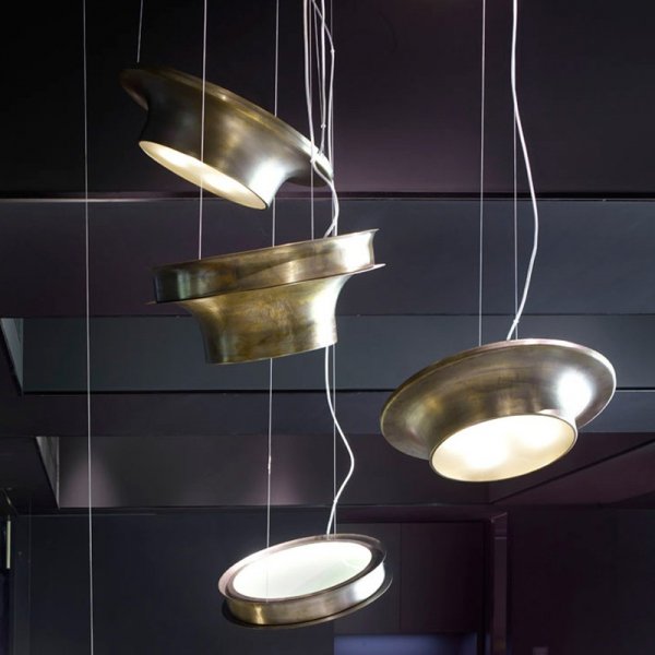 Подвесной светильник After Glow Suspension Lamp by Ceccotti | Д45 х В21 см