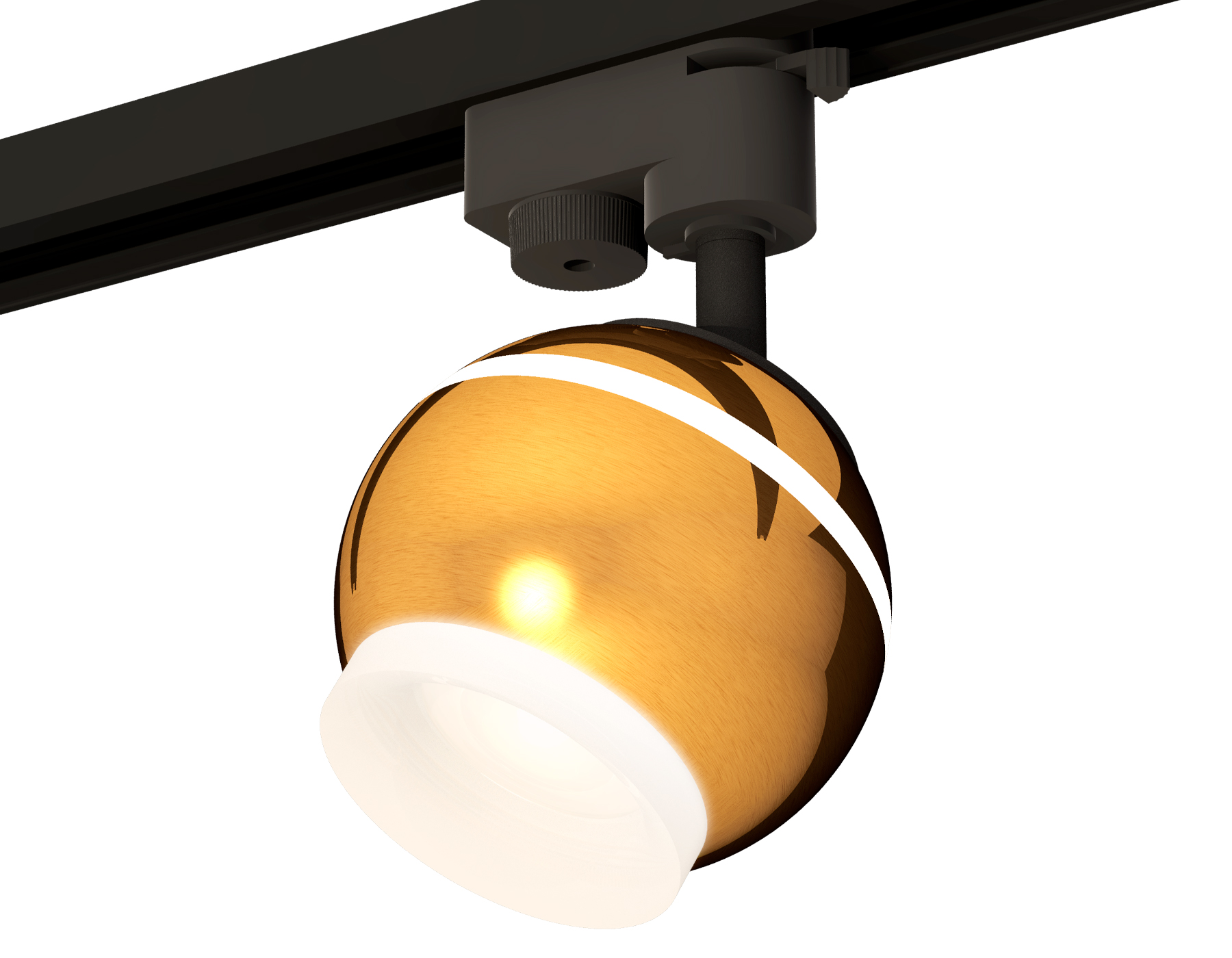 Комплект трекового однофазного светильника с подсветкой Ambrella Light XT1105007