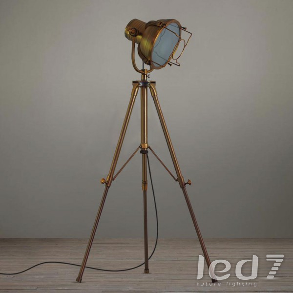 Светильник LED7 Future Lighting Loft Industry - Steampunk Fx7 Brass Floor