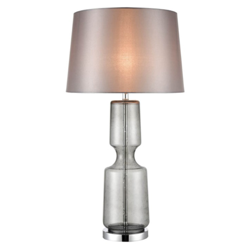 Настольная лампа Серое Стекло Antero Chrome Table Lamp 43.899