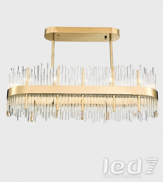 Светильник LED7 Future Lighting Ritz - Million Tubes Oval Chandelier2 - V