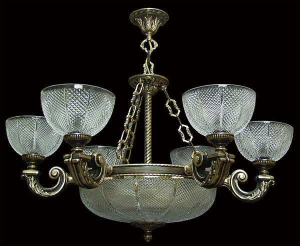 Люстра из хрусталя ХН-О-6+3 КК Диско