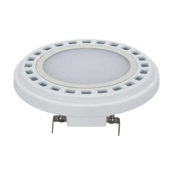 Лампа AR111-UNIT-G53-12W- Warm3000 (WH, 120 deg, 12V) Arlight 026887