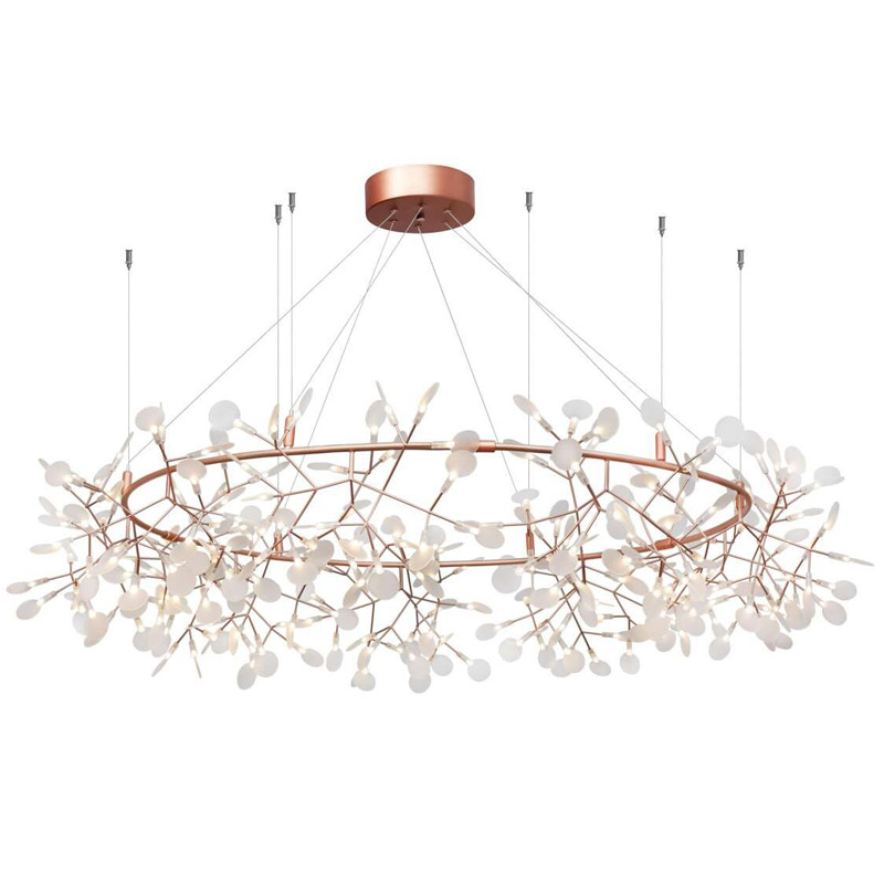 Люстра Heracleum rose gold 160