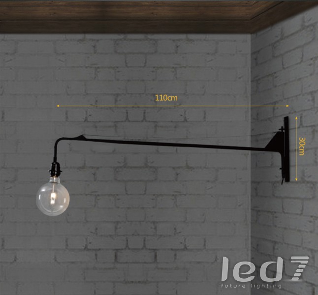 Светильник LED7 Future Lighting Loft Industry Wall Crane 2