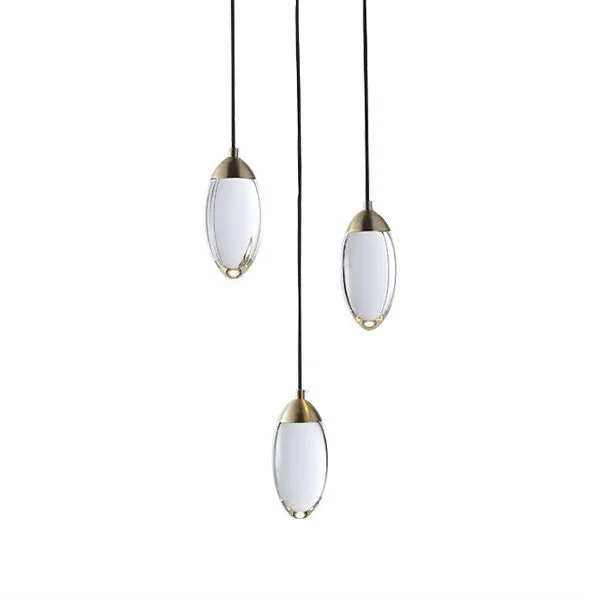Подвесной светильник Delight Collection MT8848-3H brass
