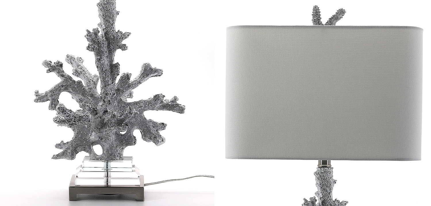 Настольная лампа Coral Grey Table Lamp Loft-Concept 43.1159