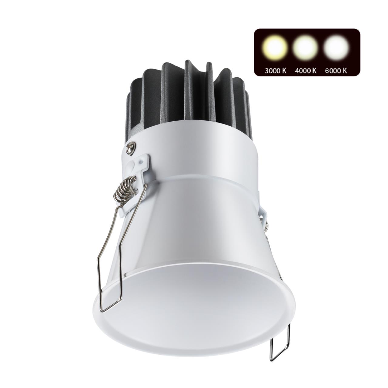 Встраиваемый светодиодный светильник Novotech SPOT 358908