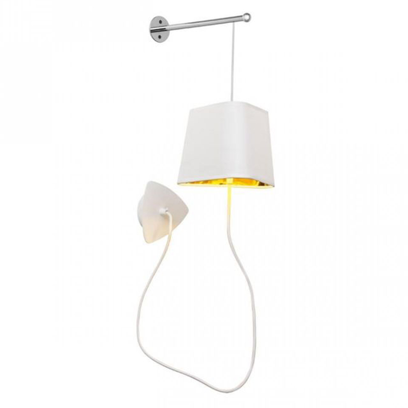 Бра Designheure Lighting White Wall Lamp 44.2193-3