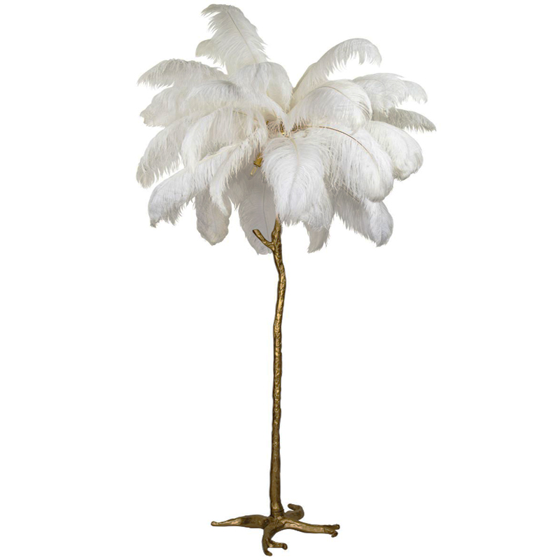 Торшер Белые страусиные перья Feather Lamp A MODERN GRAND TOUR Loft-Concept 41.456-2
