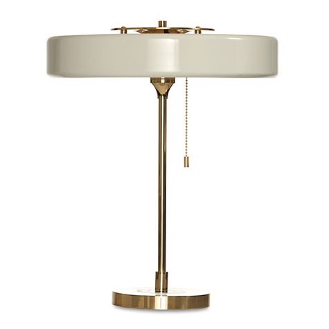 Настольная лампа Bert Frank Revolve Table Lamp White 43.465 Loft-Concept