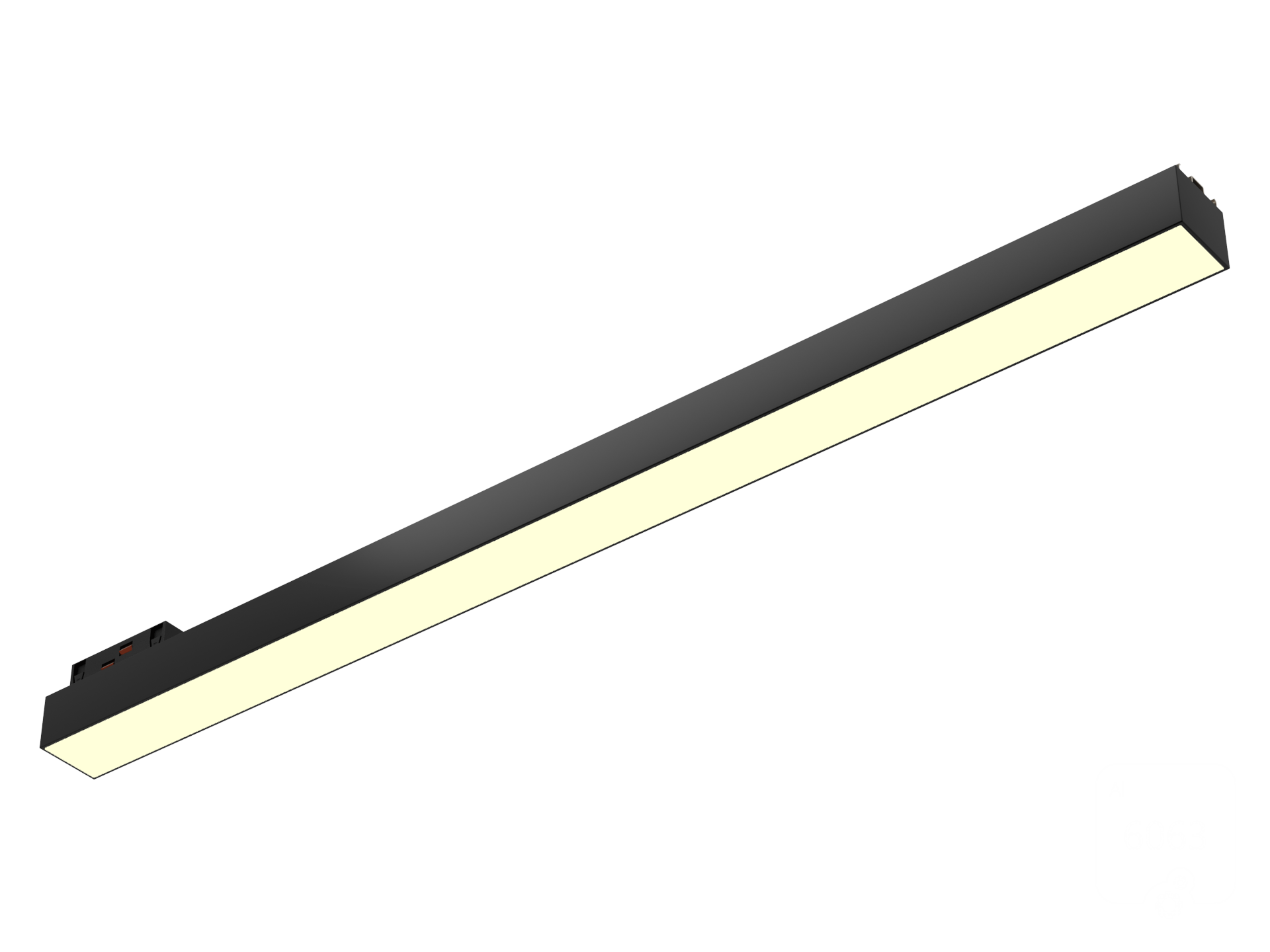 Светильник TrackLine Fold (ral9005/600mm/LT70 — 3K/12W/120deg)