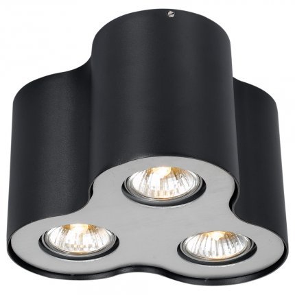 Точечный накладной светильник Scopular Spot Triango Black Loft-Concept 42.147