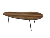 Стол журнальный Bradex Home WOOD61 120х67х35см, орех винтажный FR 0580