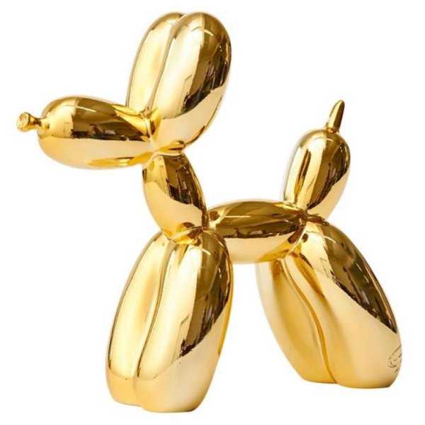 Статуэтка Jeff Koons Balloon Dog medium Gold Loft Concept 60.085