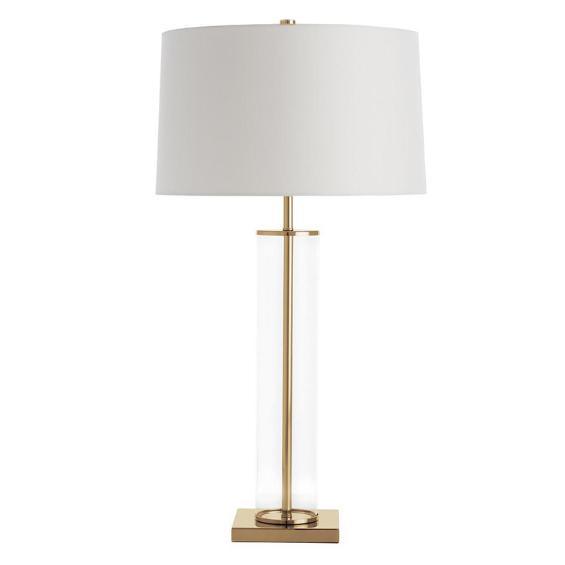 Настольная лампа Ticiana Glass Tube Table lamp gold