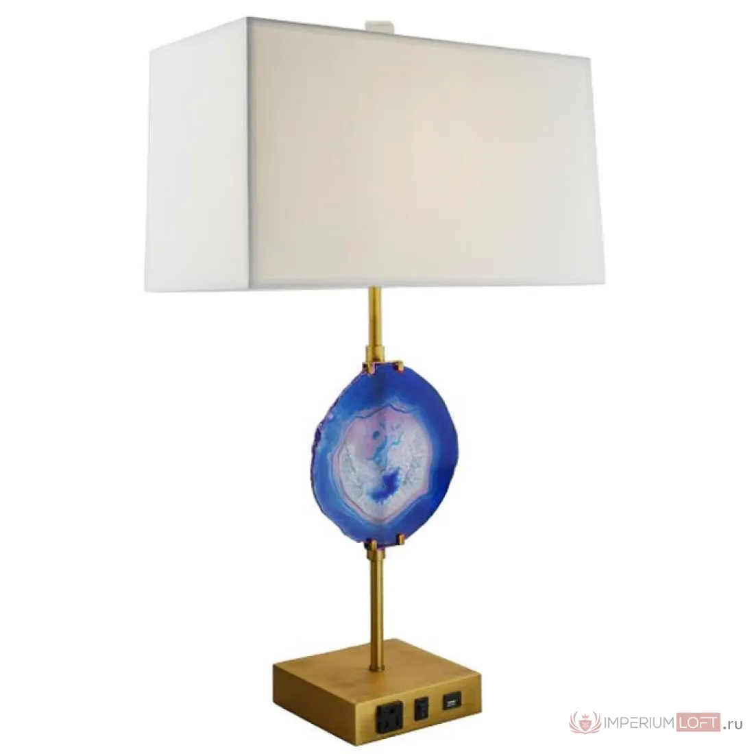Настольная лампа Blue Agate Table Lamp By Imperiumloft 43.324 143994-22