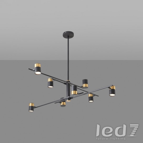Светильник LED7 Future Lighting Loft Industry Modern - Renced Chandelier