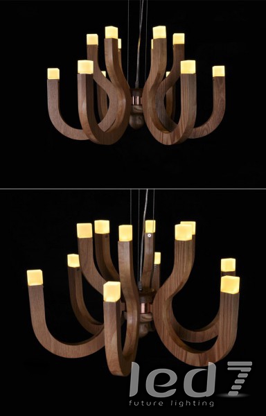 Светильник LED7 Future Lighting Wood design Just Minimal